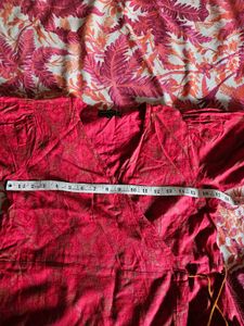 Angrakha style kurti