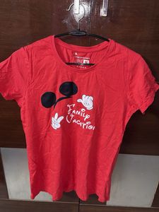 Fun Mickey Mouse "Family Vacation" T-Shirt