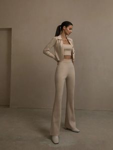 Hot Beige Pants