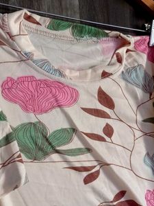 Floral Print co-ords set or night suit