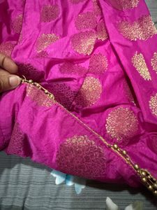 Vibrant Magenta Ethnic Skirt/ Lehenga/ Chania