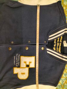 Vintage Varsity Jacket with "EP" Embroidery