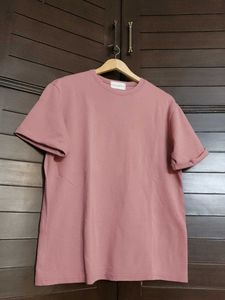 Rose Pink Basic T-Shirt