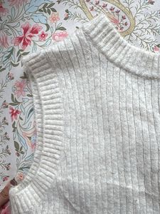 Cozy Knit V-Neck Sweater Vest