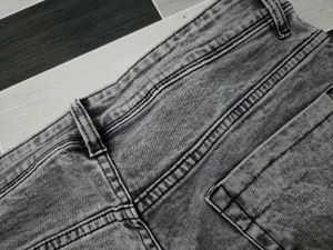 Stylish Grey Denim Jeans