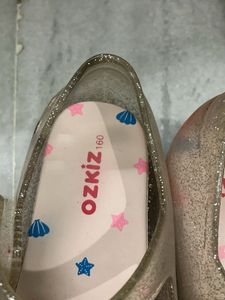 Sparkly Glitter Bow Jelly Shoes
