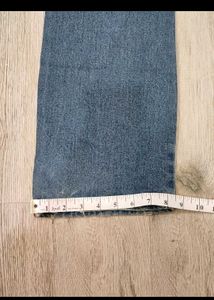 Aesthetic Pinteresty Mid-rise Blue Denim Jeans