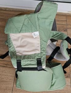 Green R for Rabbit Baby Carrier