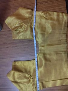 elegant golden blouse