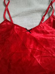 ♥️  Red 🔥 Hot  Sexy Satin Top