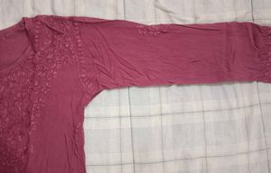 Embroidered Chikankari Kurta