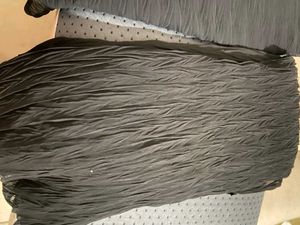 Black Crinkle Fabric Hijab