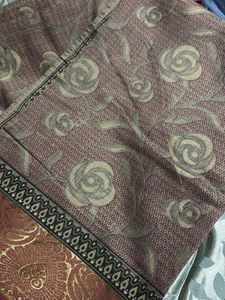 trendy brown saree