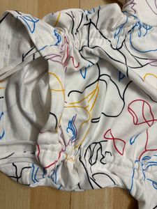white colored line top
