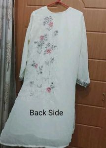 Elegant Embellished Kurta With Duppata