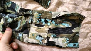 Branded silk shirt