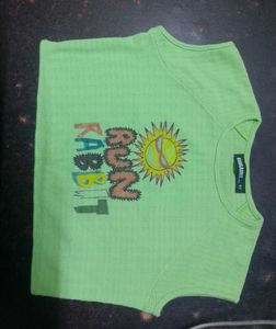 Lime Green Graphic T-Shirt