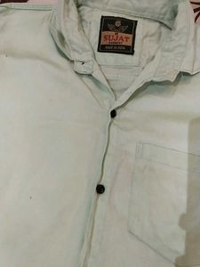 branded new shirt with soft pista colour shir