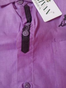 new  Purple Casual Shirt