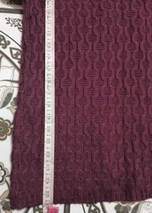 Cozy Knit Cardigan - Burgundy