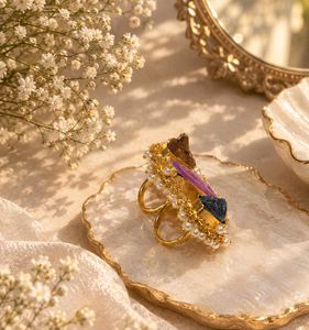 Boho Statement ring for ethnic wear