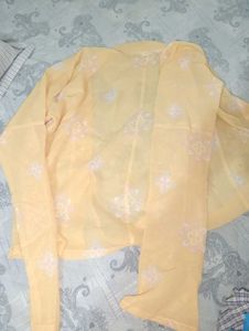 Sheer Floral Shrug