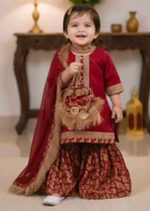 Beautiful lucknowi gharara for Girls