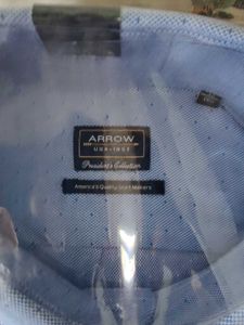 Brand new 42 inch Arrow Men's Blue Shirt