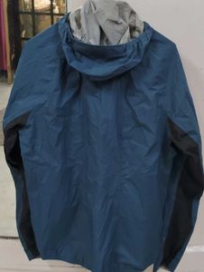 Men's Blue Kalenji Hooded Jacket