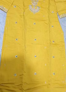 Elegant Yellow Kurta