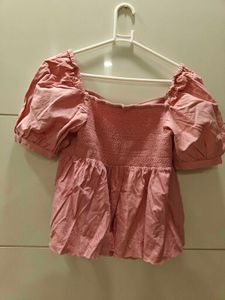 ONLY new top with front knot in XL