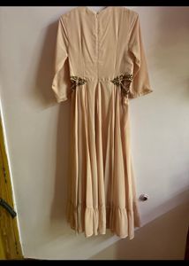 Melange Fit And Flared Dress