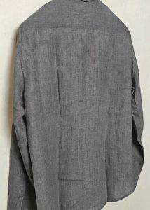 Price drop 🔥🔥🔥Premium Men's Grey Soft Linen Shi