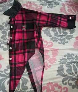 Pink Plaid crop top