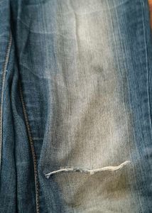 Distressed Denim Jeans