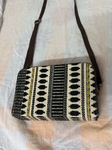 Boho Woven Crossbody Bag