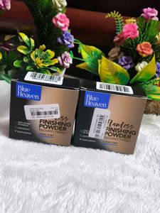 Pack of 2 Blue Heaven Flawless Matte Finishing Pow