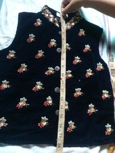 Hand Work Valvet Jacket