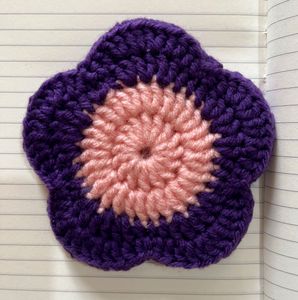 Crochet Flower Coasters For Your Coffee Cup