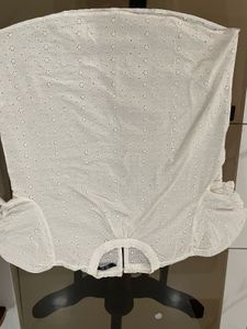 White cotton top