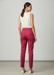 Chic Pink Tailored Trousers