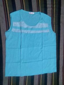 Light Blue Sleeveless Top