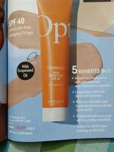 Tinted Sunscreen Cream (medium)SPF 40