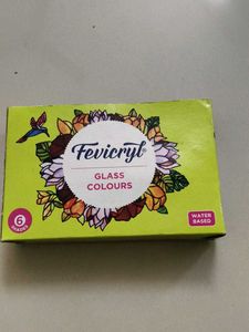 Fevicryl Glass Colours - 6 Shades