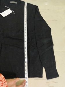 Classic Black Crew Neck Sweater