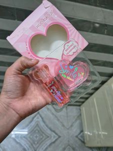 Hudamoji Shiny Lip Oil &amp; Mask Set new unused