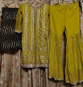 Elegant Kurta Garara Set