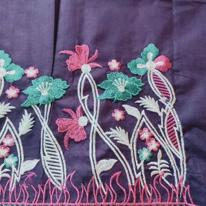 premium cotton unstitched suit, dress material