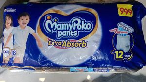 MamyPoko Pants Diapers XXXL 18 pant