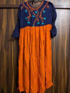 Bohemian Embroidered Maxi Dress